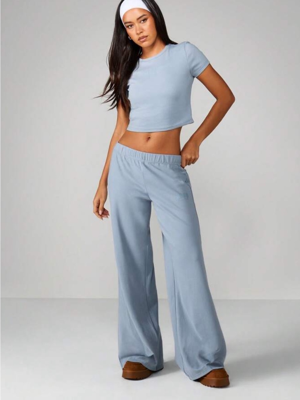 🆕🌙Missguided Dusty Blue Lounge Set